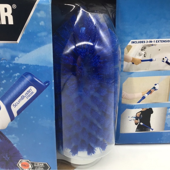 Black & Decker Home Scum buster Xtreme Cordless Power Scrubber S700E  NEW - Picture 3 of 10